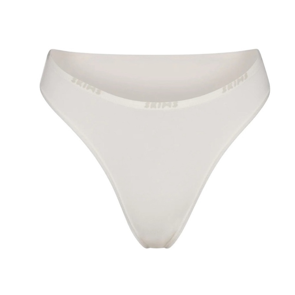 Skims Cotton Logo High Leg Bikini
Small Marble NWT